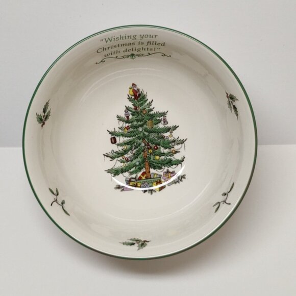 Spode Christmas Tree Revere Bowl - Picture 2 of 3